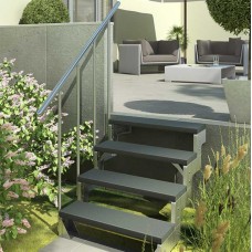 Модульная лестница DOLLE GARDENTOP Сталь/Trimax Серый