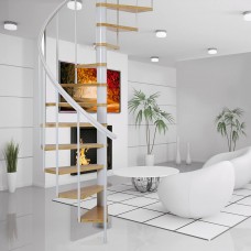 Винтовая лестница DOLLE Calgary Белая